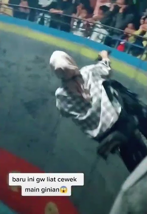 Detik detik sebelum kejadian cewek main frestyle di tong setan