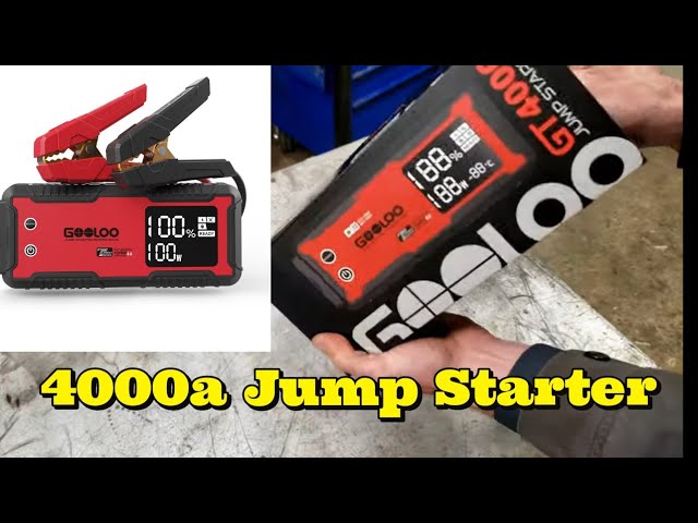 GOOLOO GT4000S Jump Starter