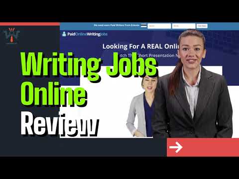 Writing Jobs Online Review , make money no matter where you are in the world!