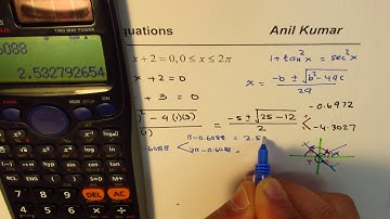 5 tanx + sec^2x + 2 = 0 Quadratic Trig Equation