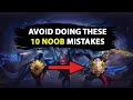 AVOID DOING THESE 10 NOOB MISTAKES | Mobile Legends