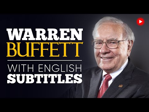 ENGLISH SPEECH | WARREN BUFFETT: Becoming successful (English Subtitles)