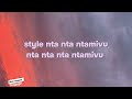 Fik Fameica - style nta(official lyrics video)