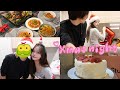 彼氏とクリスマスご飯とケーキを作る🎂🎅🏻