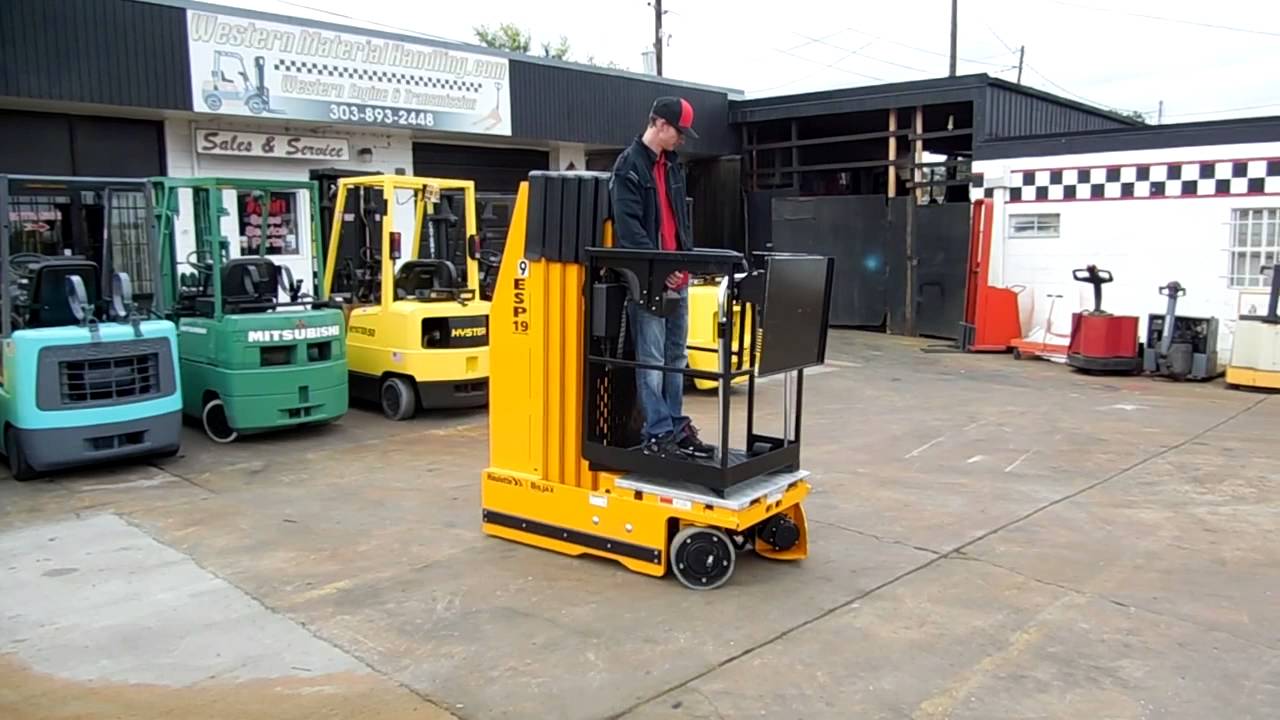 Western Material Handling D20509 BilJax ESP19 vertical personel lift