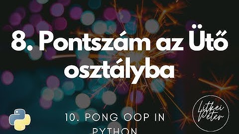 8. Pontszám az Ütő osztályba