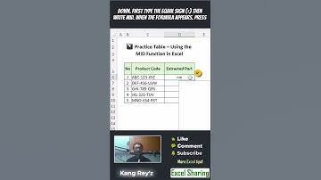 🔥 Quick Tip - How to Extract Middle Text Fast in Excel (MID Function)