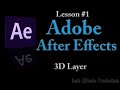 Adobe After Effects Lesson 1 - 3D Layer