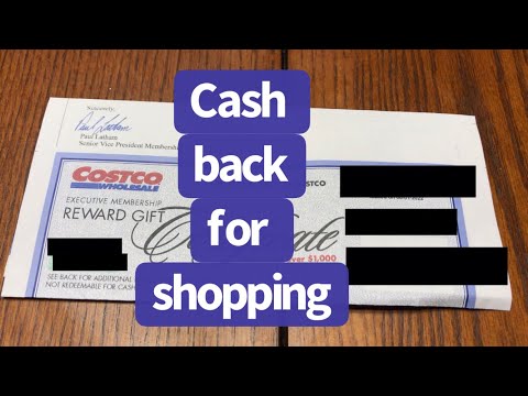 COSTCO CASH BACK REWARDS