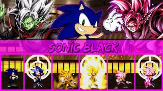 Mugen char Sonic Black V3 Edit by NitroMugenGaming