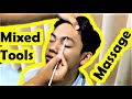 Mixed Tools Head and Face Massage - ASMR Relaxing