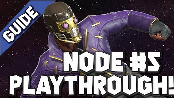 Node #5 Pestilence Scourge Playthrough, Kill Order and Team Choice! - Marvel Strike Force