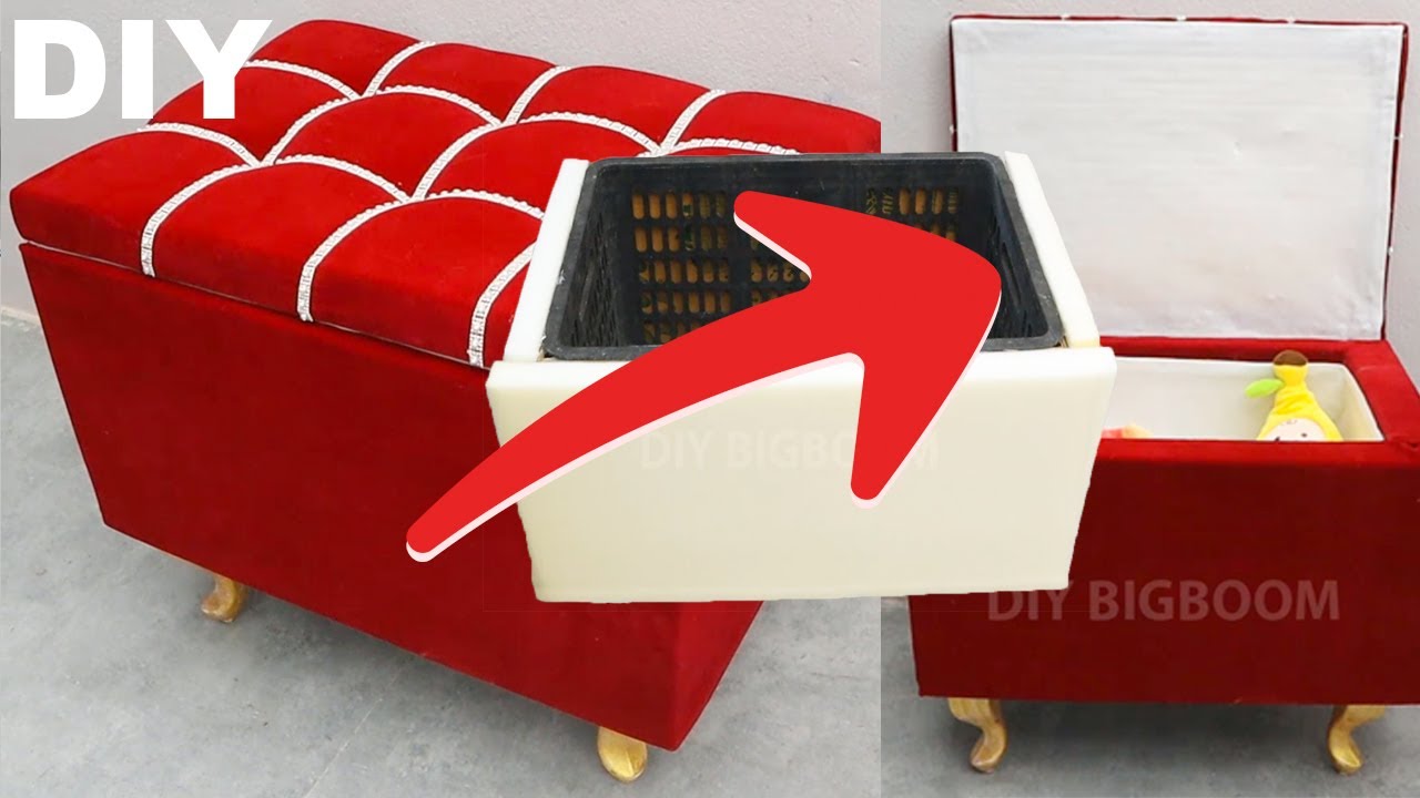 Create Luxury Storage from Recycled Fruit Crate and Bucket