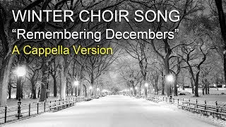 A Cappella Winter Choir Song - Pinkzebra "Remembering Decembers" [Score Preview]