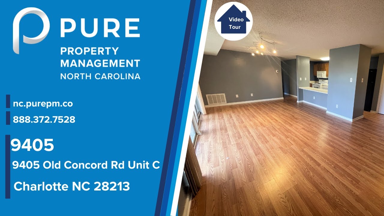 9405 Old Concord Road, Apartment C, Charlotte, NC 28213 YouTube