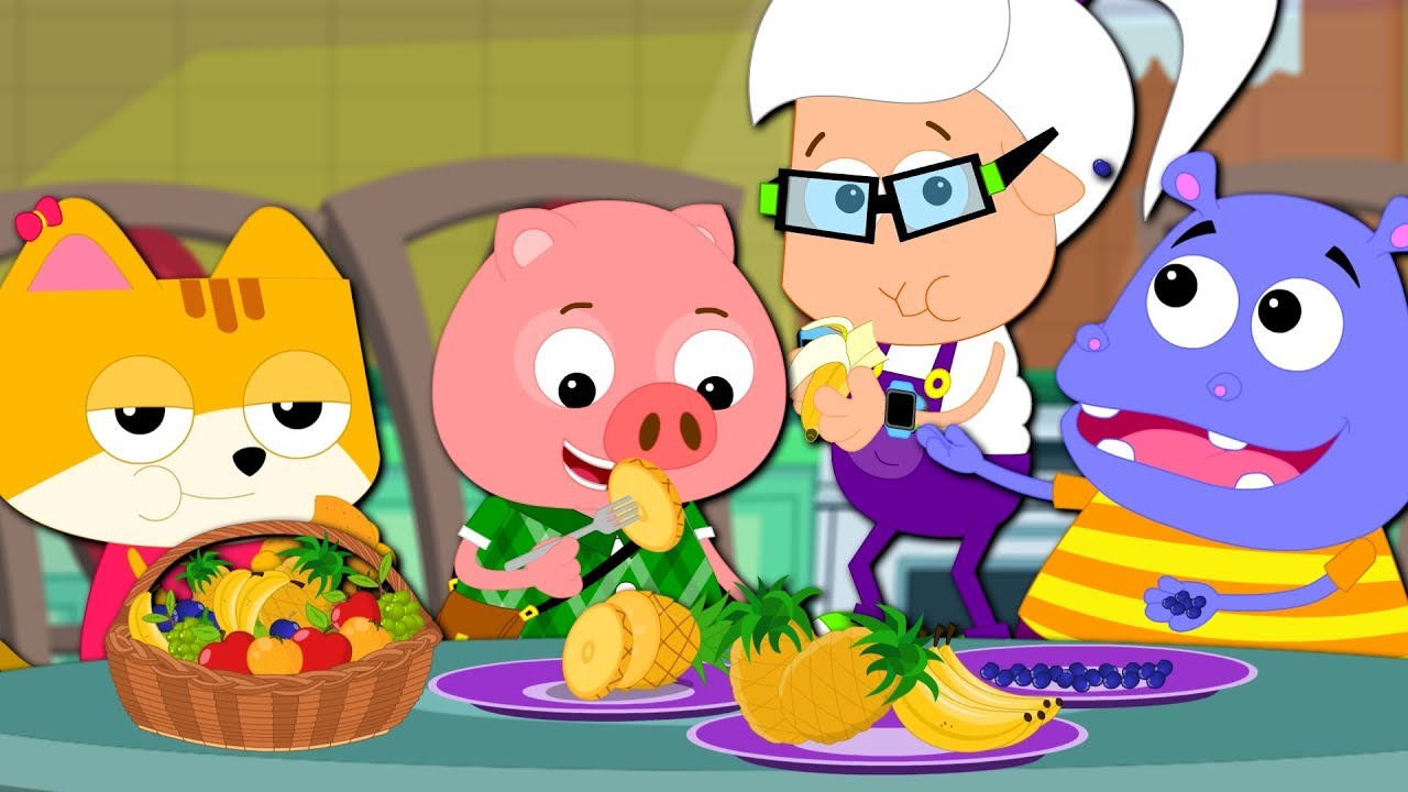 Fruits Love You | Fruits Song For Kids | Learn Fruits | Nursery Rhymes ...
