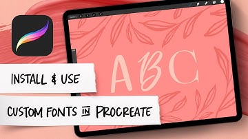 3 Ways to Install Custom Fonts in Procreate