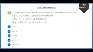 Quant Prepathon - Day 5 Practice Question 2