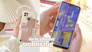 ✨📦 UNBOXING new phone and accessories aesthetic | Realme C21Y