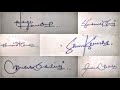   cool signature dude  billionaire like signature of alphabet a s v 