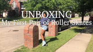 UNBOXING My First Pair of ROLLER SKATES | BTFL Pro Roller Skates