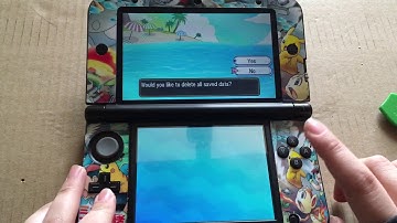 How to Reset/Delete your Pokémon Sun and Moon Profile