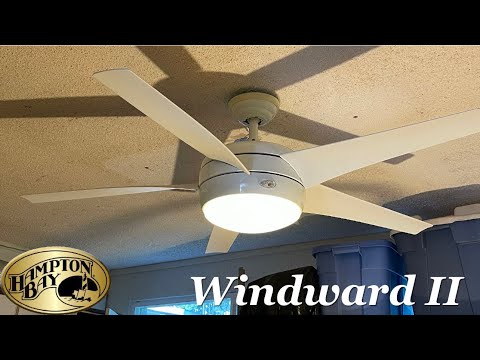 54 Hampton Bay Windward Ii Ceiling Fan