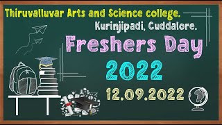 Fresher's Day 2022 - Thiruvalluvar Arts and Science college , Kurinjipadi, Cuddalore. MSN TV screenshot 2