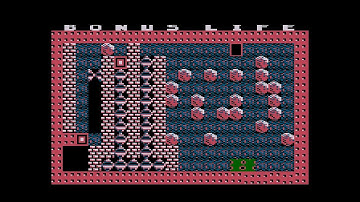 Atari Boulder Dash (Bandit Boulderdash 6). Cave 10. Bonus Life