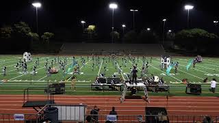 University High School Marching Trojan Regiment at the IUSD Band Spectacular 2025