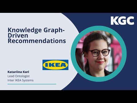 Knowledge Graph-Driven Recommendations — Katariina Kari, Inter IKEA Systems | KGC 2023 Episode cover