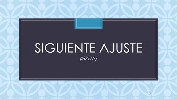 Algoritmos de Ubicación