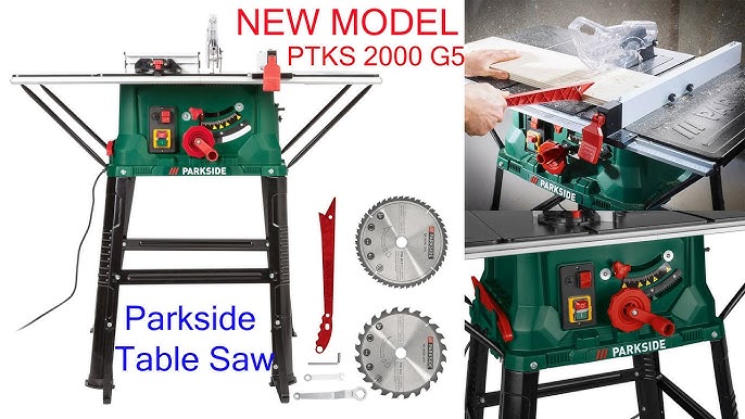 Parkside PBS 350 B2 Wood Band Saw from Lidl Review 4K - YouTube