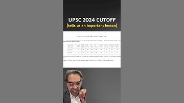 UPSC CSE 2024 Prelims Mains Final Cutoff