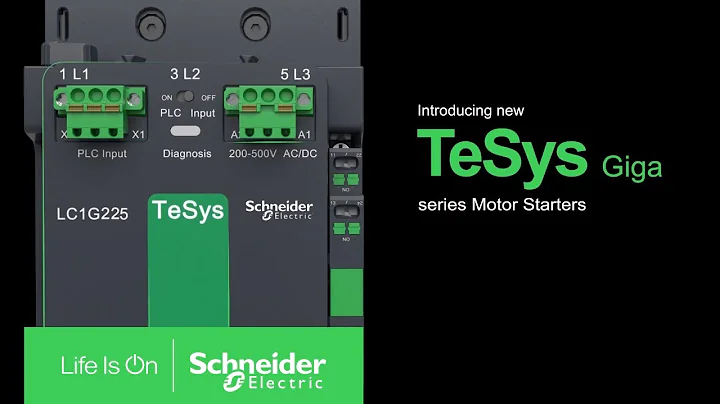 The New Generation of TeSys Giga Series Motor Starters | Schneider Electric