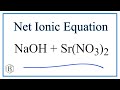 Strontium Hydroxide Reactions and Properties