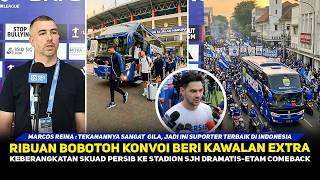 JALAN KOTA BANDUNG MEMBIRU❗️KONVOI BOBOTOH KAWAL PERSIB MENUJU SJH~PELATIH PERSIB TAKJUB