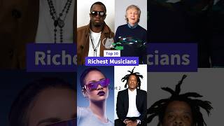 Richest Musicians  Part 2 #shorts #subscribe