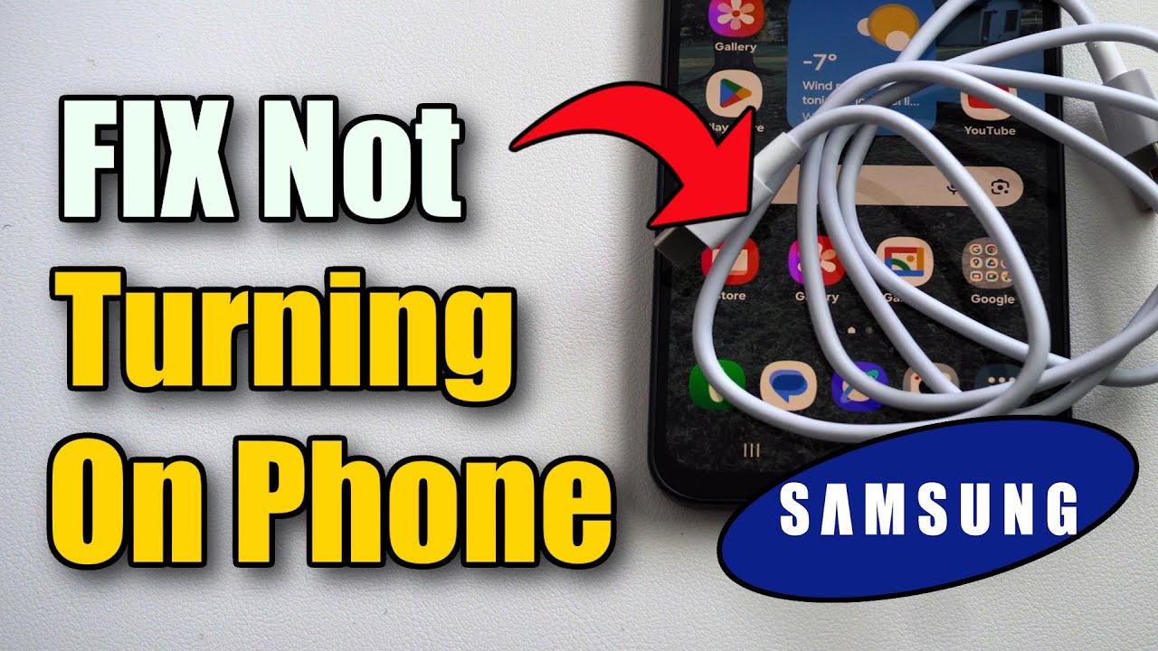 How to Fix if Samsung Phone Not Turning On (Easy Method) - YouTube