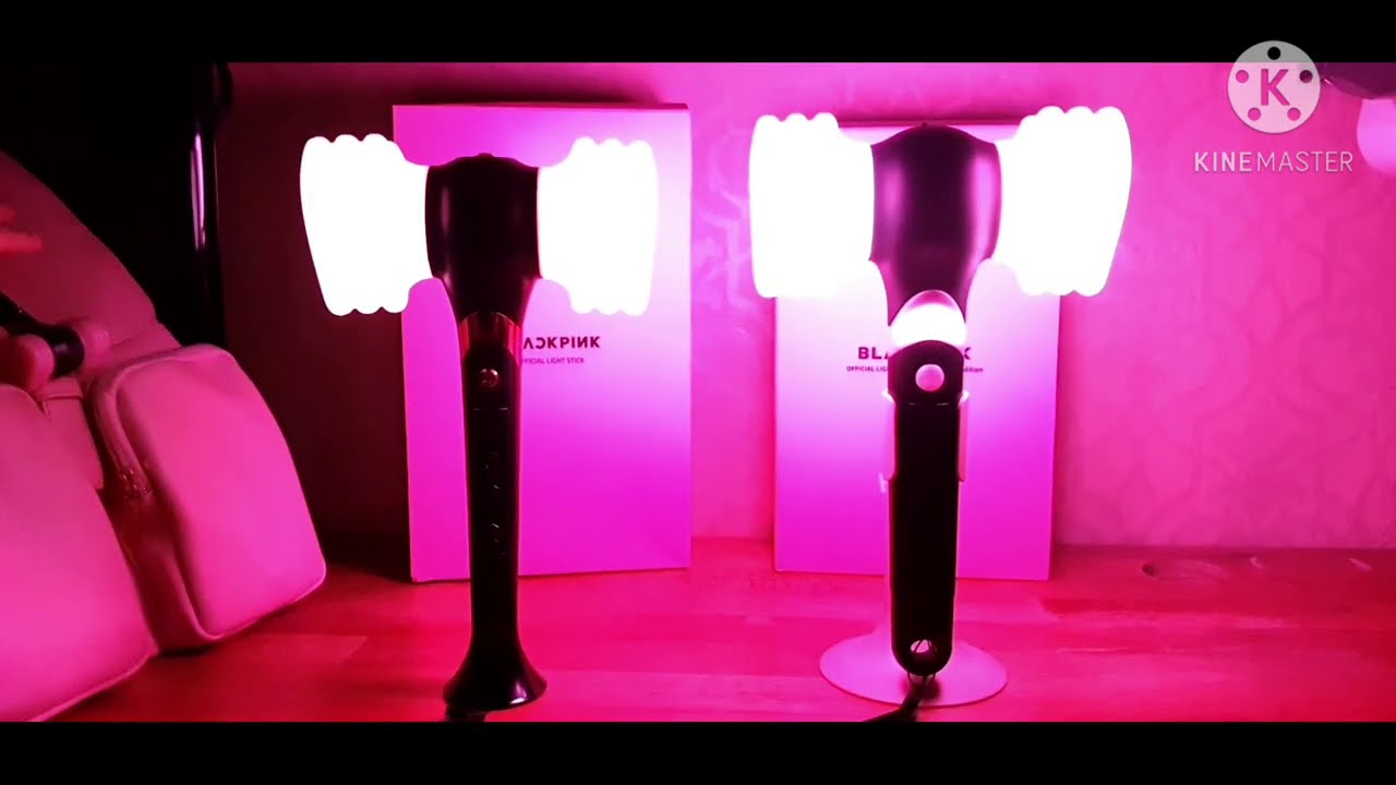 Blackpink Lightsticks Comparison (ver 2 YG 2022, ver 1, limited edition ver  2) - Talking Version 