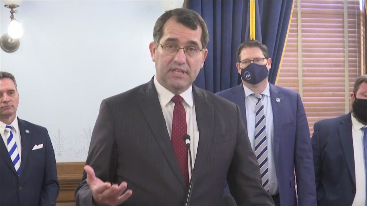 Kansas Republicans hold press conference on proposed amendment