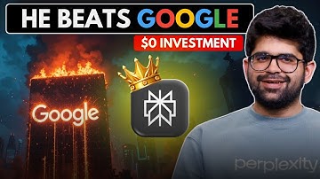 One Indian Boy Beat Google at Its Own Game | Perplexity AI Story