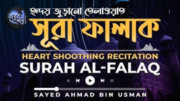 Quran 113. Surah Al-Falaq (The Daybreak) | হৃদয় জুড়ানো তেলাওয়াত | 113 সূরা আল-ফালাক (سورة الفلق)