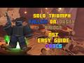 Solo triumph Fallen on Dusty Bridge for Fallen Cowboy Mission + Docs | TDS Tower Defense Simulator