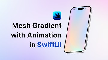 Mesh Gradient with Animation in SwiftUI - Full Tutorial | iOS