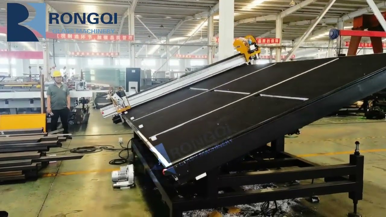 CNC Glass Cutting Table--Tilting Type