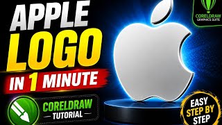 Apple Logo Design in CorelDRAW | Easy Tutorial
