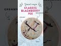 Blackberry pie