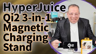 HyperJuice 3-in-1 Stand: Perfect for Home, Office, and Travel