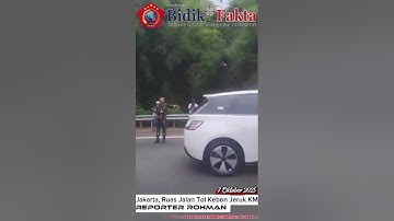 Aksi Heroik Prajurit Yonif TP 848/SPC Kodam XXI/Radin Inten di Tol Kebon Jeruk KM 5
